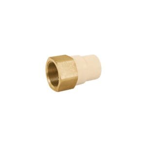 48960 - Adaptador hembra de CPVC 1-1/4" con inserto de latón, FOSET