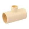 45074 - Tee reducida central de CPVC 1" x 1" x 1/2", Foset