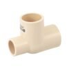48908 - Tee reducida lateral de CPVC 3/4" x 1/2" x 3/4", Foset