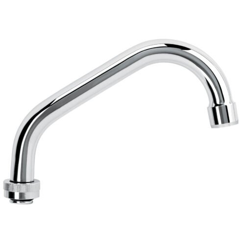 45713 - Cuello largo para mezcladora de lavabo, cromo, Basic