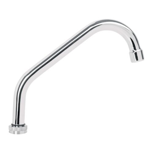 49375 - Cuello corto para mezcladora de fregadero, cromo, Basic