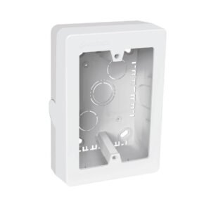 40141 - Caja de contactos para canaleta 3" x 5", blanca, Volteck