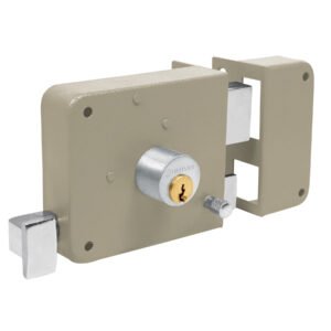 43576 - Cerradura sobreponer der instala-fácil, tradicional, caja