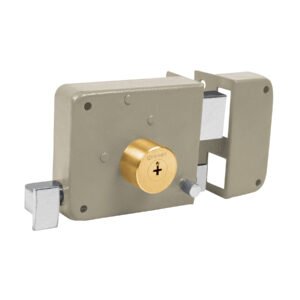 43529 - Cerradura sobreponer derecha clásica, llave tetra, blíster