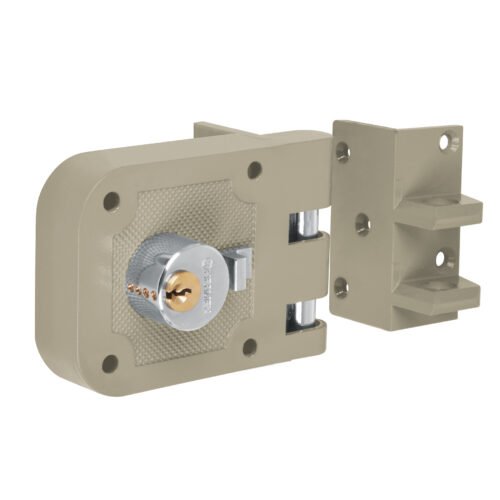 43490 - Cerradura sobreponer, puerta corrediza, instala-fácil, der.