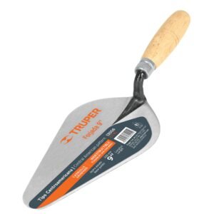 13006 - Cuchara para albañil 9" forjada tipo Centroamericana, TRUPER