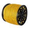 CUE-06K.jpg 44485 - Kilo de cuerda amarilla de polipropileno 6mm, carrete 20kg