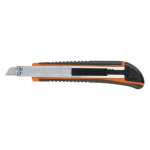 16971 - Cutter 9 mm profesional con alma metálica y grip, Truper