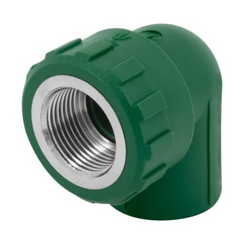 49862 - Codo 90° PPR, 3/4", rosca hembra con inserto metálico, Foset