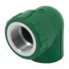 CV-503.jpg 49863 - Codo 90° PPR, 1", rosca hembra con inserto metálico, Foset