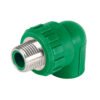 CV-511.jpg 49855 - Codo 90° PPR, 1/2", rosca macho con inserto metálico, Foset