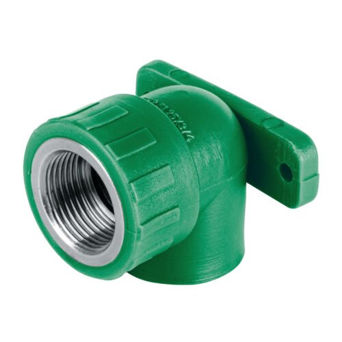 45264 - Codo oreja 90° PPR, 3/4", hembra con inserto metálico, Foset