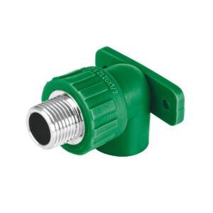45265 - Codo oreja 90° PPR,  1/2", macho con inserto metálico, Foset
