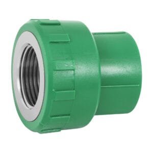 49887 - Adaptador PPR 1" hembra con inserto metálico, Foset