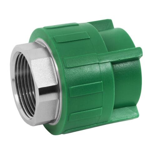 45453 - Adaptador PPR 1-1/4" hembra con inserto metálico, Foset