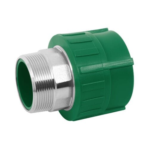 45452 - Adaptador PPR 2" macho con inserto metálico, Foset