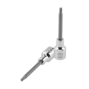 101248 - Dado punta larga bristol M5, cuadro 1/2", Truper