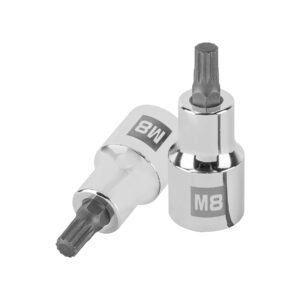 101294 - Dado punta corta bristol M8, cuadro 1/2", Truper