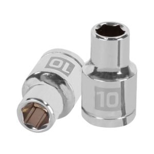 13260 - Dado de 10 mm, 6 puntas, cuadro 1/2", Truper