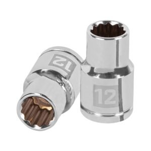 D-1212-EM.jpg 13526 - Dado de 12 mm, 12 puntas, cuadro 1/2", Truper