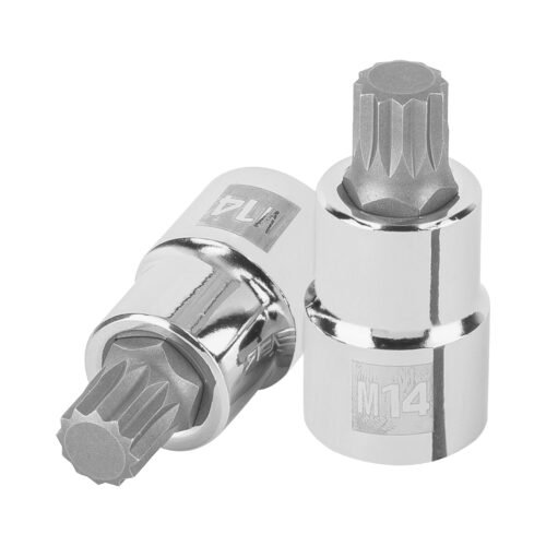 101246 - Dado punta corta bristol M14, cuadro 1/2", Truper