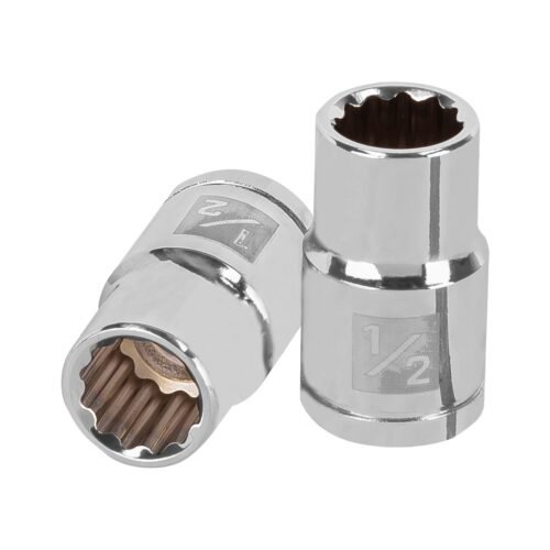 13302 - Dado de 1/2", 12 puntas, cuadro 1/2", Truper