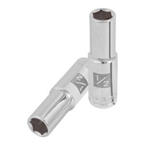 D-1216-HL.jpg 13325 - Dado largo de 1/2", 6 puntas, cuadro 1/2", Truper