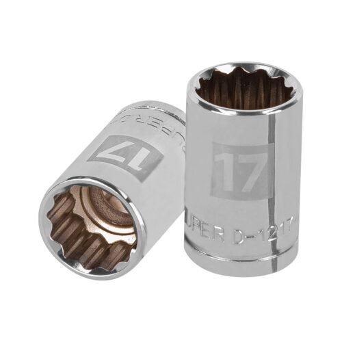 D-1217-EM.jpg 13531 - Dado de 17 mm, 12 puntas, cuadro 1/2", Truper