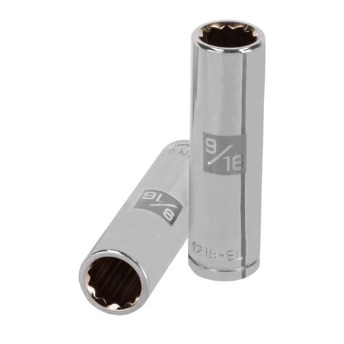 D-1218-EL.jpg 13361 - Dado largo de 9/16", 12 puntas, cuadro 1/2", Truper