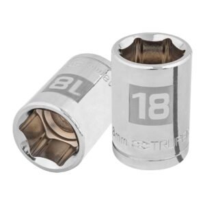13268 - Dado de 18 mm, 6 puntas, cuadro 1/2", Truper