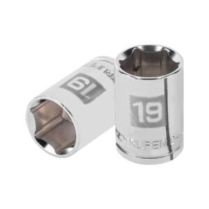 13269 - Dado de 19 mm, 6 puntas, cuadro 1/2", Truper