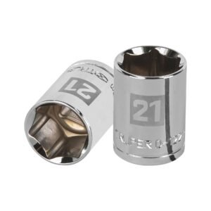 13271 - Dado de 21 mm, 6 puntas, cuadro 1/2", Truper