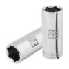 D-1223-ML.jpg 101011 - Dado largo de 23 mm, 6 puntas, cuadro 1/2", Truper
