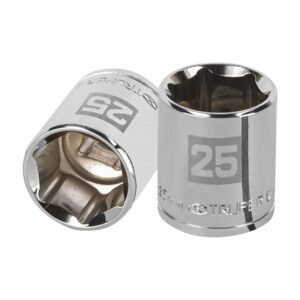 13275 - Dado de 25 mm, 6 puntas, cuadro 1/2", Truper