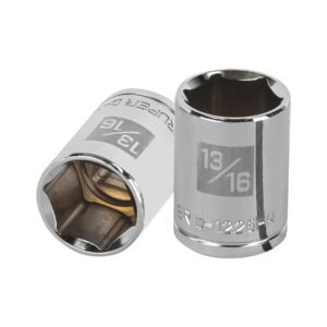 D-1226-H.jpg 13237 - Dado de 13/16", 6 puntas, cuadro 1/2", Truper