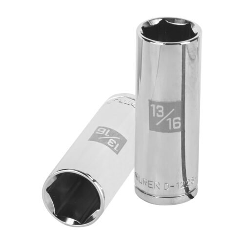 13330 - Dado largo de 13/16", 6 puntas, cuadro 1/2", Truper