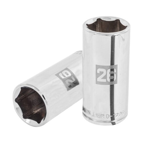 D-1226-ML.jpg 101014 - Dado largo de 26 mm, 6 puntas, cuadro 1/2", Truper