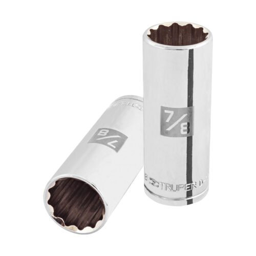 D-1228-EL.jpg 13368 - Dado largo de 7/8", 12 puntas, cuadro 1/2", Truper