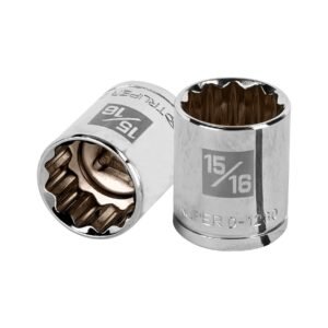 D-1230.jpg 13309 - Dado de 15/16", 12 puntas, cuadro 1/2", Truper