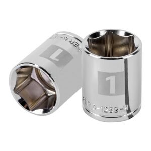 D-1232-H.jpg 13240 - Dado de 1", 6 puntas, cuadro 1/2", Truper