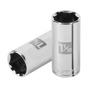 100997 - Dado largo de 1-1/16", 6 puntas, cuadro 1/2", Truper