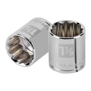 D-1236.jpg 13312 - Dado de 1-1/8", 12 puntas, cuadro 1/2", Truper