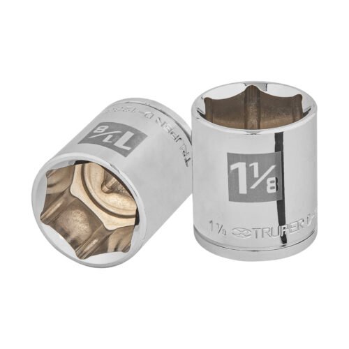 13242 - Dado de 1-1/8", 6 puntas, cuadro 1/2", Truper