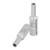 100968 - Dado largo de 4 mm, 6 puntas, cuadro 1/4", Truper