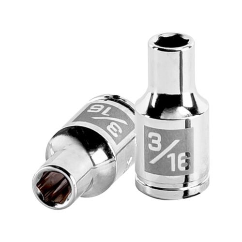 13154 - Dado de 3/16", 6 puntas, cuadro 1/4", Truper