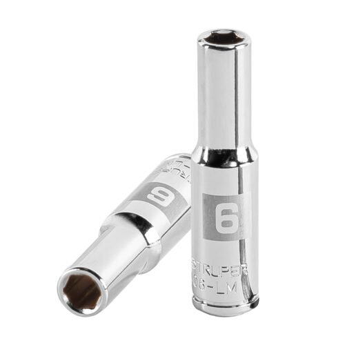 D-1406-LM.jpg 13200 - Dado largo de 6 mm, 6 puntas, cuadro 1/4", Truper
