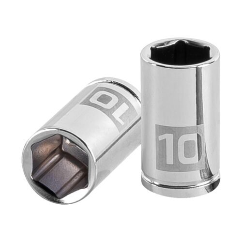 13172 - Dado de 10 mm, 6 puntas, cuadro 1/4", Truper