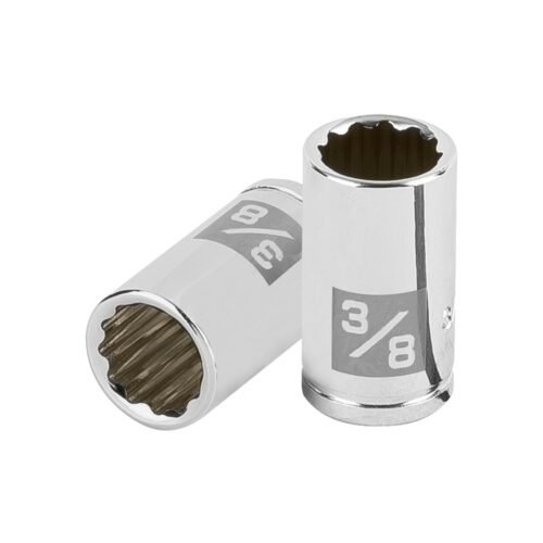 100961 - Dado de 3/8", 12 puntas, cuadro 1/4", Truper