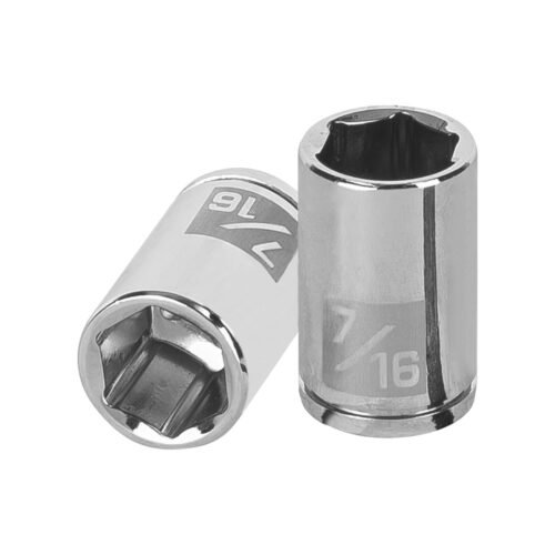 13161 - Dado de 7/16", 6 puntas, cuadro 1/4", Truper