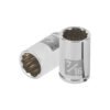 100962 - Dado de 7/16", 12 puntas, cuadro 1/4", Truper